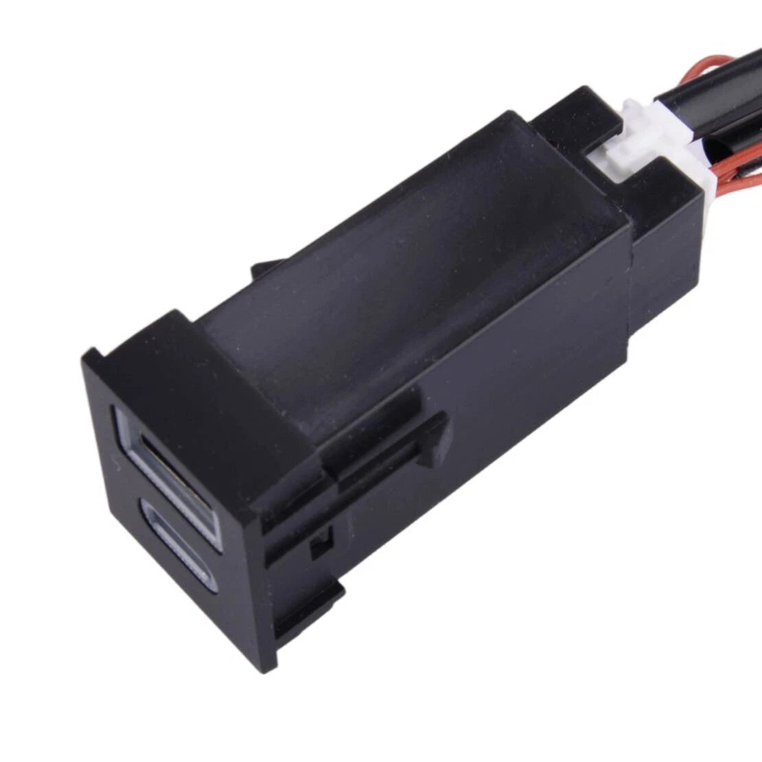 USB-C PD USB-A QC3.0 Charger Wiring Kit for Toyota RAV4 Prius C-HR (2019-2023)