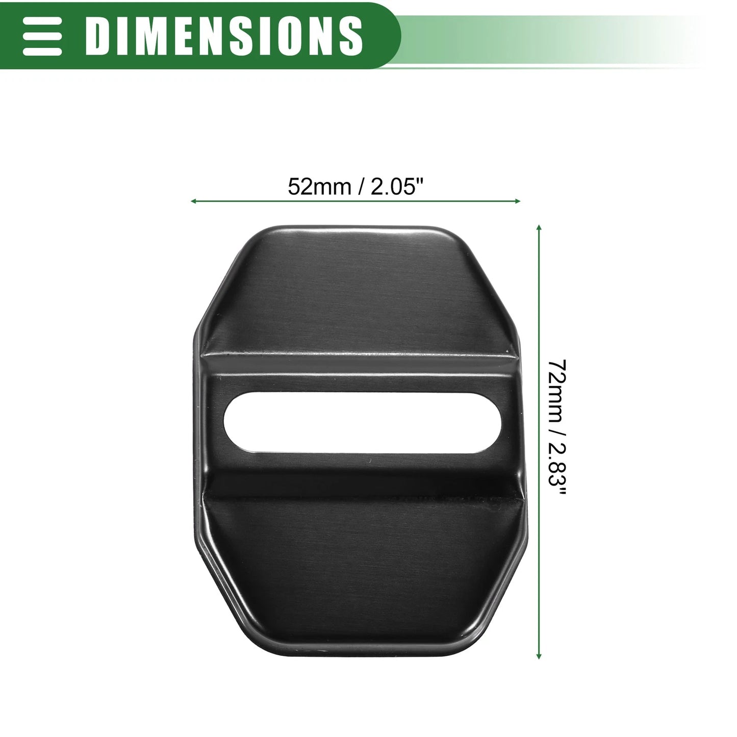 4 x Car Door Latch Lock Covers for BMW 1 Series, 2 Series, X5 (2011-2023)