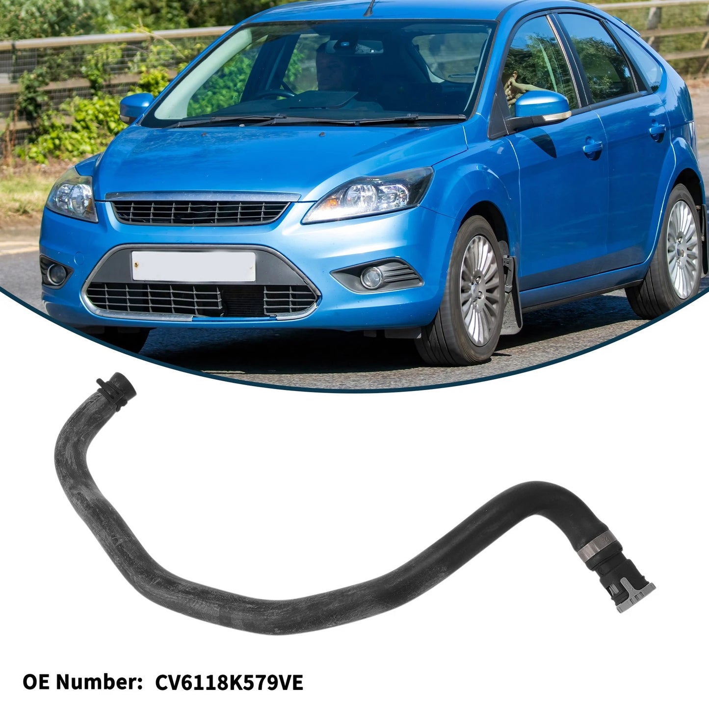 Radiator Hose for Ford Focus 2015-2018 Rubber Warm Air Inlet Pipe