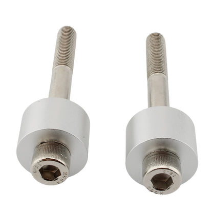 20mm Silver Handle Bar Mounting Riser Clamps for Tiger 1200 GT (2022-)