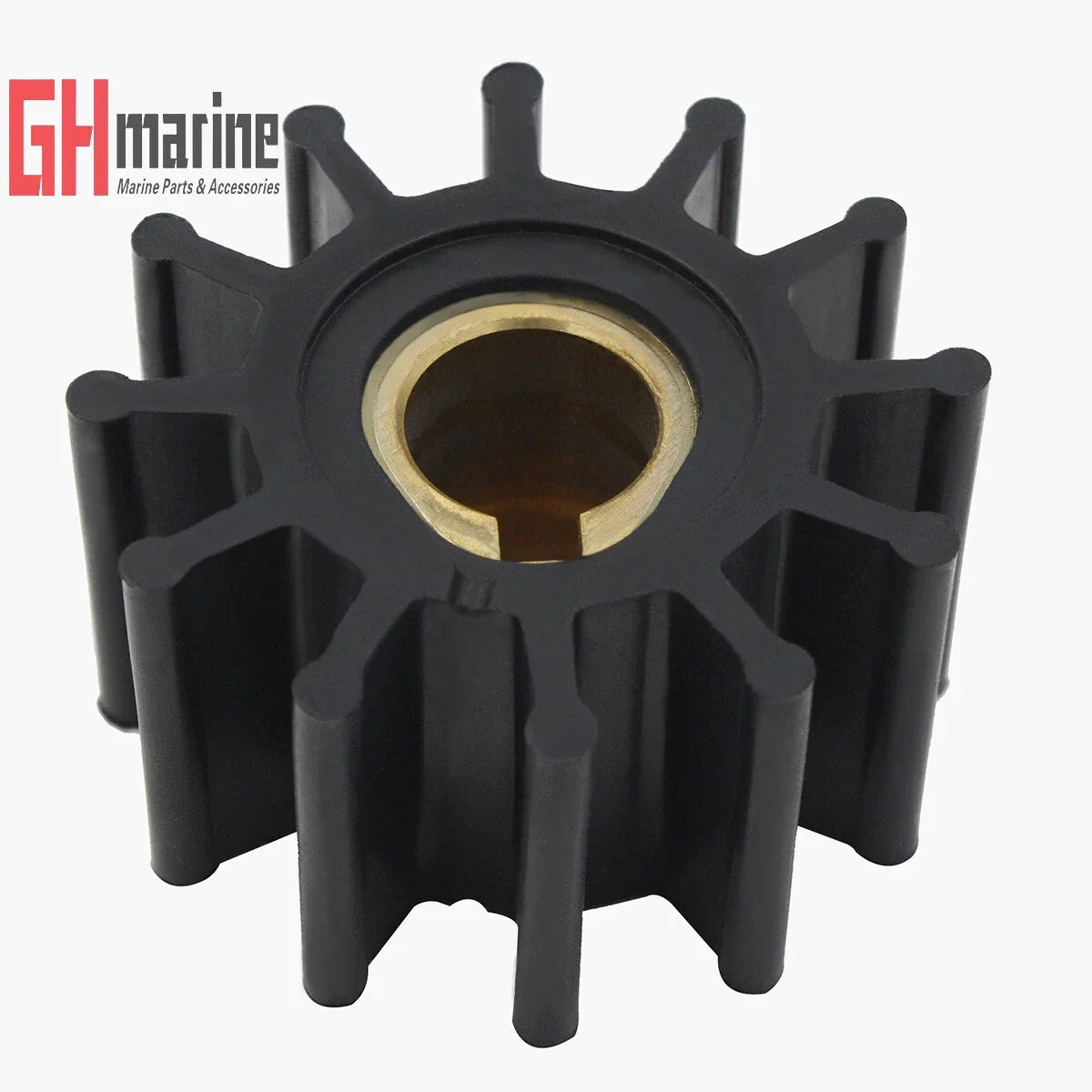 Flexible Raw Water Pump Impeller for Volvo Penta AQ 131A/B/C/D