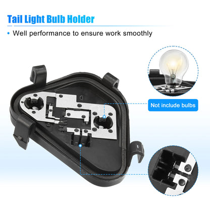 1 Set Rear Left Tail Light Lamp Rear Panel Bulb Socket Plug for BMW
