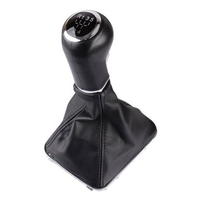 5 Speed Gear Shift Knob with Boot for Opel Zafira B (2005-2015)