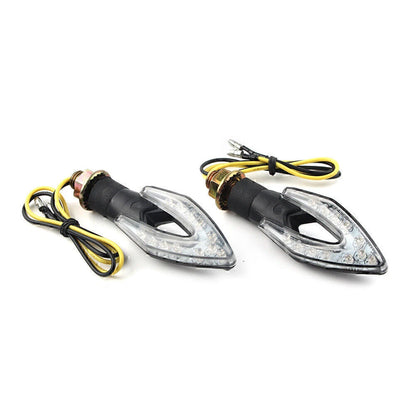 12V LED Turn Signal Lights for Harley Honda Yamaha Motorcycles
