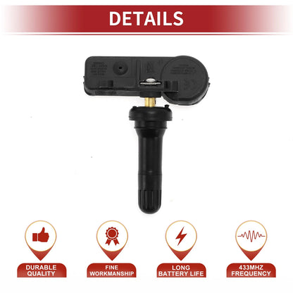 Tire Pressure Sensor 433MHz for Peugeot 508 (2009-2013) - 1 Pcs