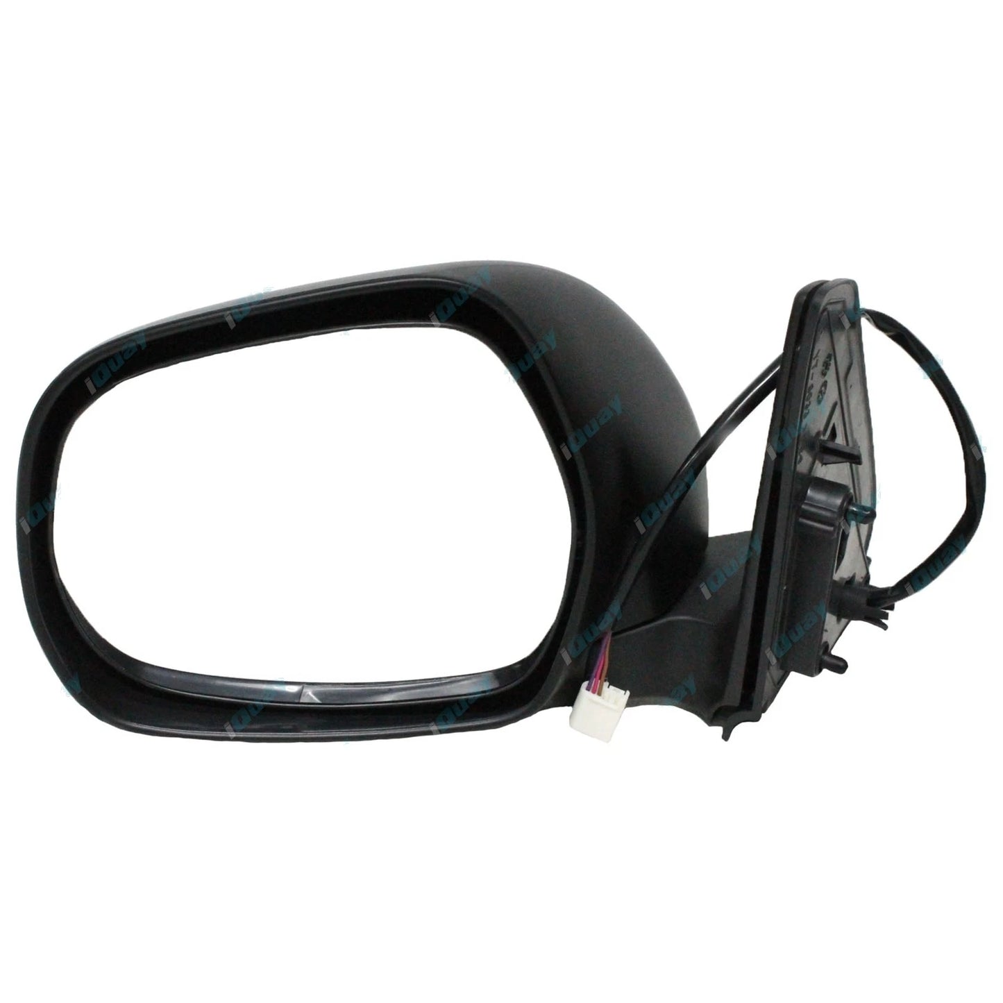 Black Electric Mirrors for Toyota Landcruiser Prado 120 Series (2002-2009)
