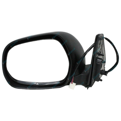 Black Electric Mirrors for Toyota Landcruiser Prado 120 Series (2002-2009)