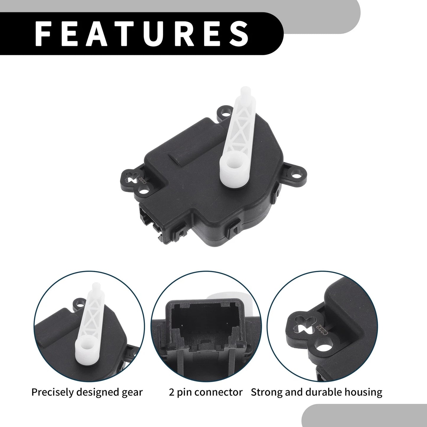 Heater Blend Door Actuator for Ford Mustang (2005-2009)