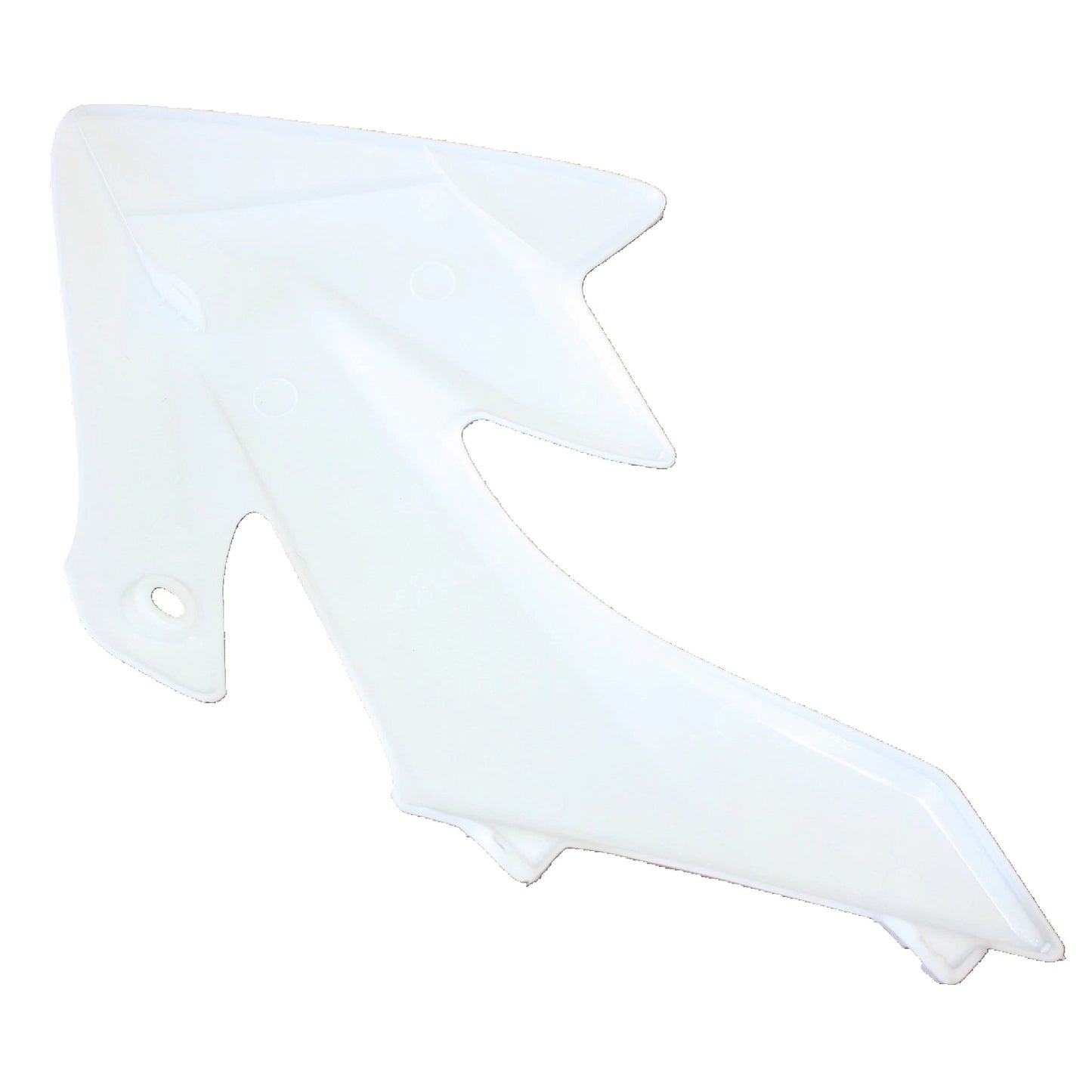 White Plastic Front Left Tank Side Guard Fender for CRF50 (2004-2023)