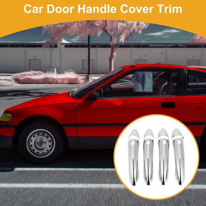 Trim Door Handle Cover for Chevrolet Cruze Silver Tone