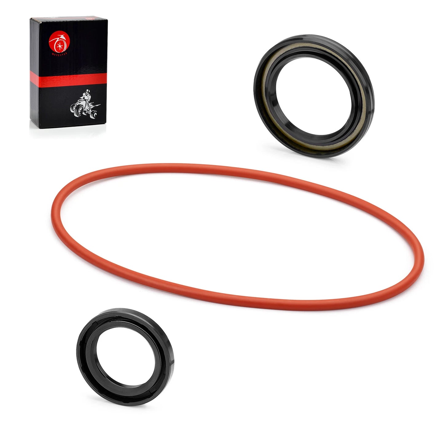 Rear Brake Drum Seal Kit O-Ring for Yamaha Big Bear 250/400 YFM250/YFM400
