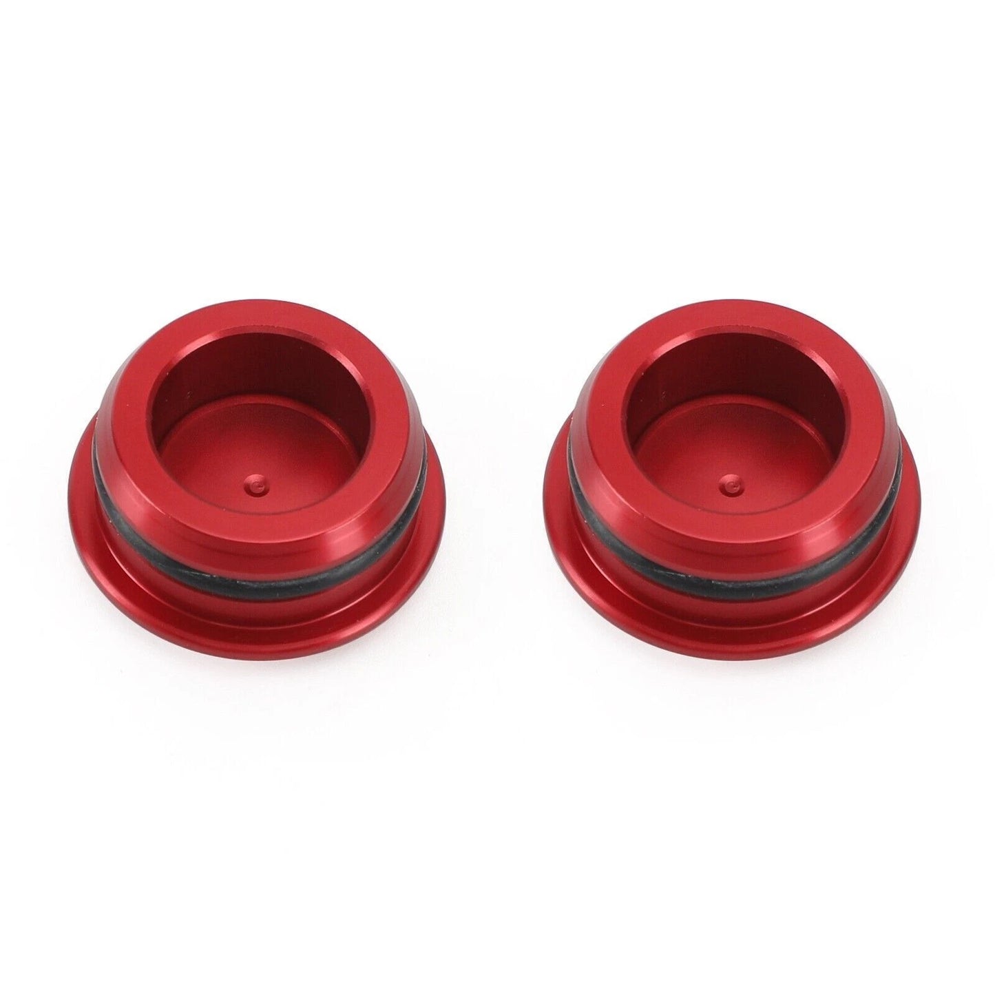 Frame Plugs Cover Red for Kawasaki EX 250 400 Ninja (2018-2022)