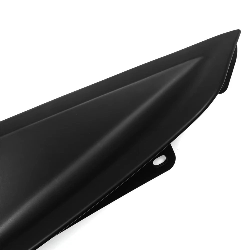 Matte Black Bumper Side Corner Splitter Spats for Ford Mustang (2024–2025)