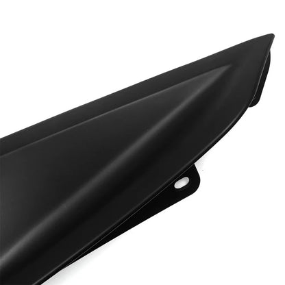 Matte Black Bumper Side Corner Splitter Spats for Ford Mustang (2024–2025)