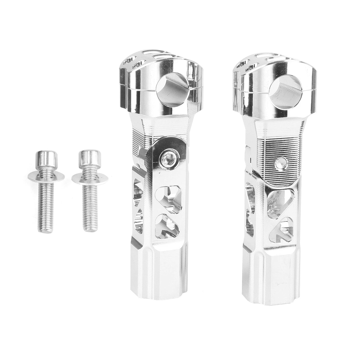 6.5" Front Pullback Handlebar Risers for Harley