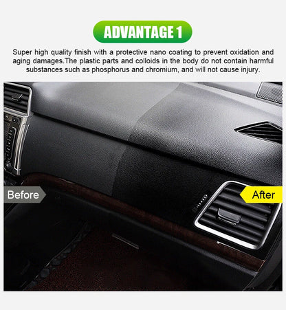 Rubber Plastic Tyre Door Panel Cleaner Spray for Car - 260ml