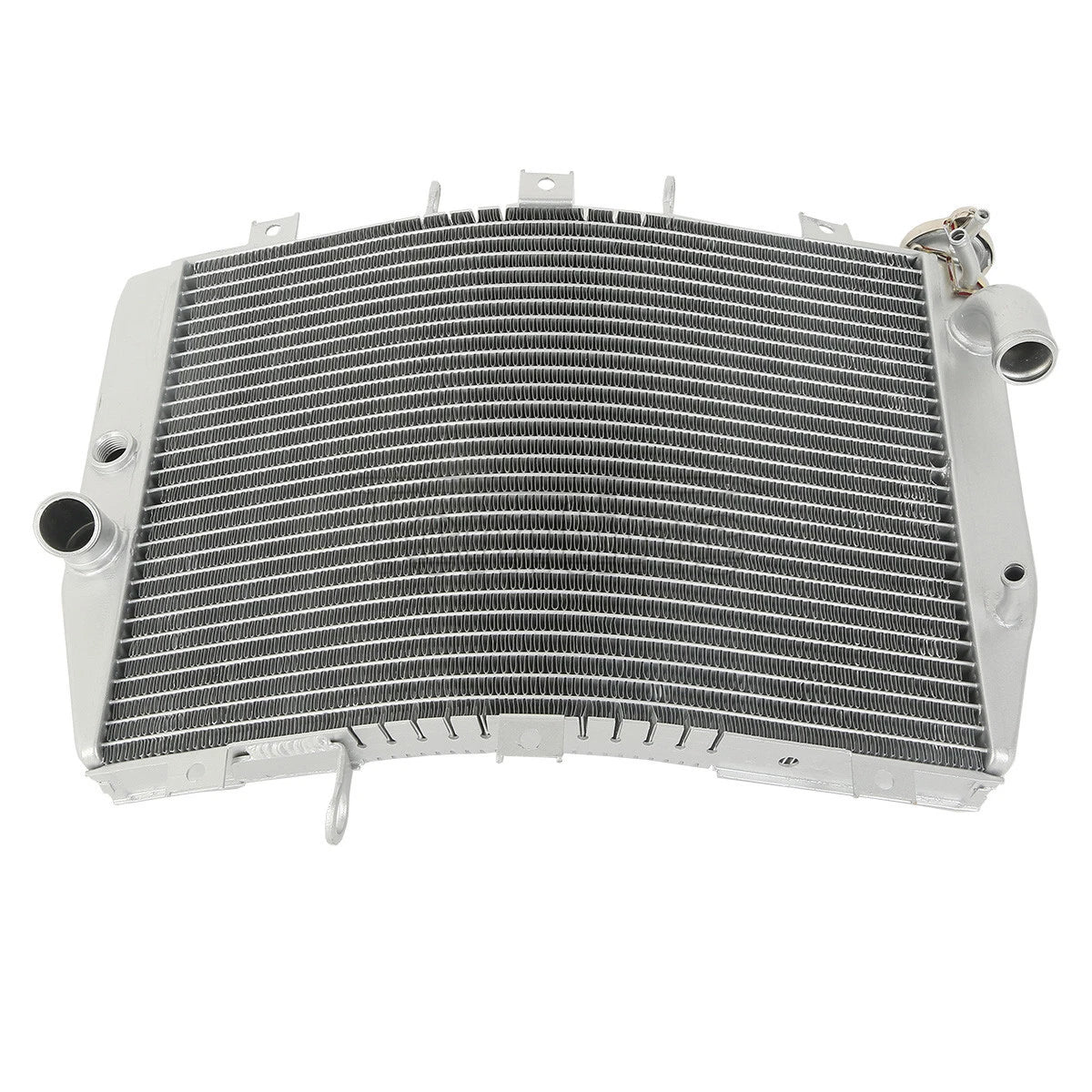 Silver Aluminum Radiator Cooler for Kawasaki ZZR600 ZX600J (2005-2008)