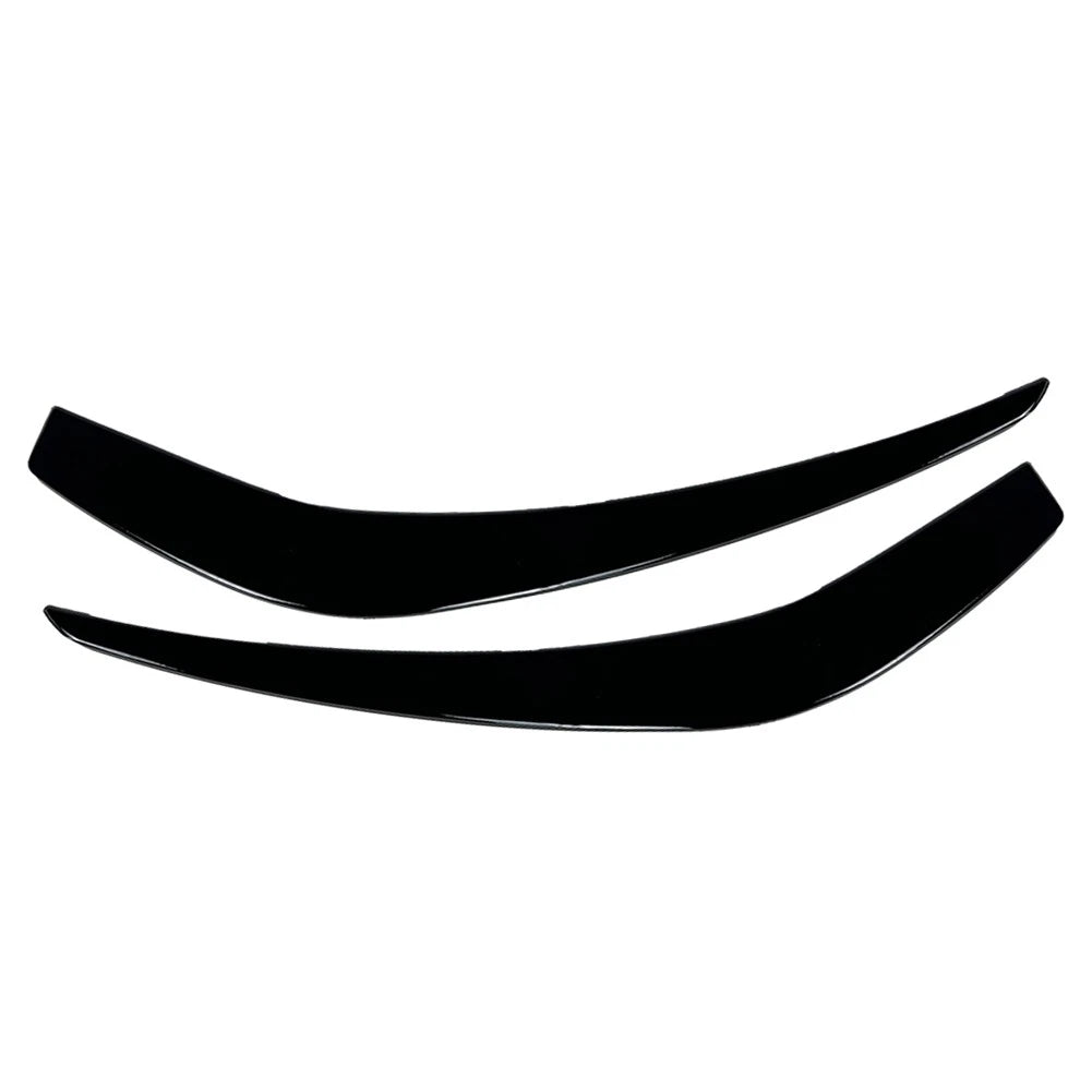 Glossy Black Front Bumper Side Air Vent Trims for Benz A Class (2013-2015)
