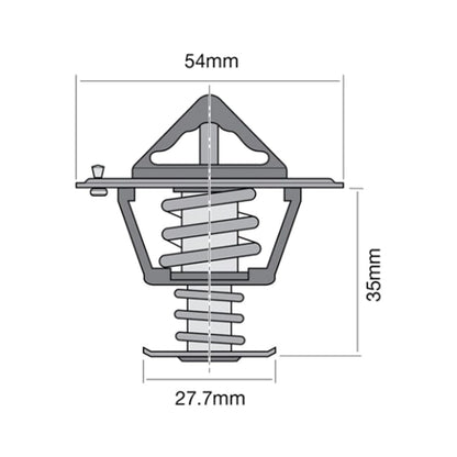 Thermostat 2.4L KA24E for Ford Corsair UA (1989-1992)