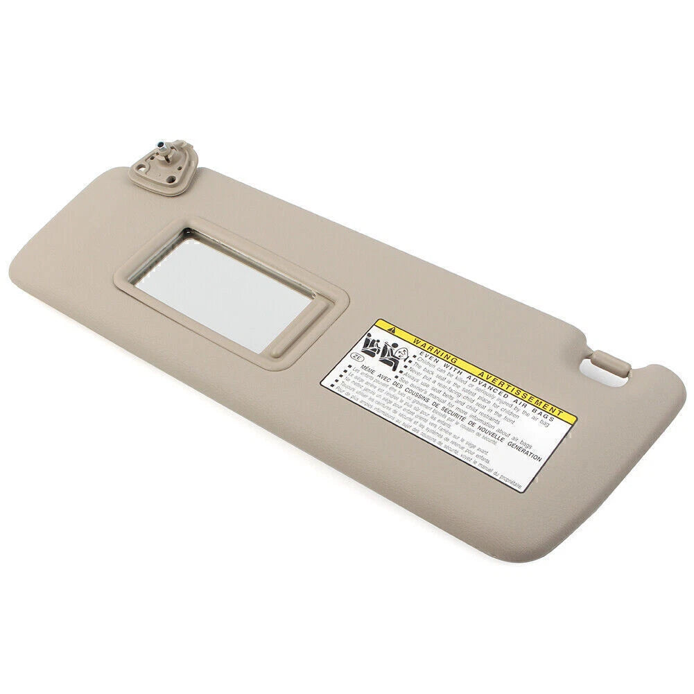 Beige Car Sun Visor Left for Toyota Highlander (2004-2007)