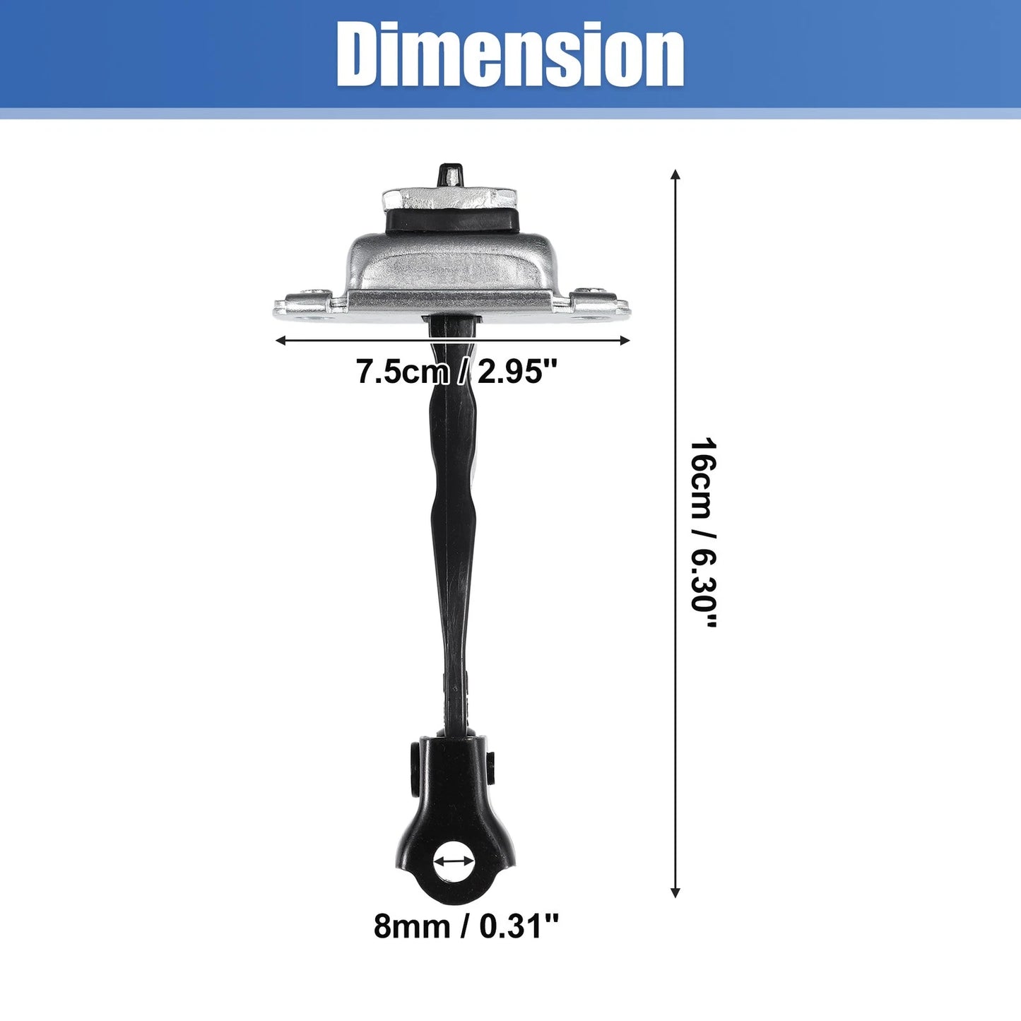 Front Left Door Check Stop Strap Limiter for Kia Forte (2010-2018)