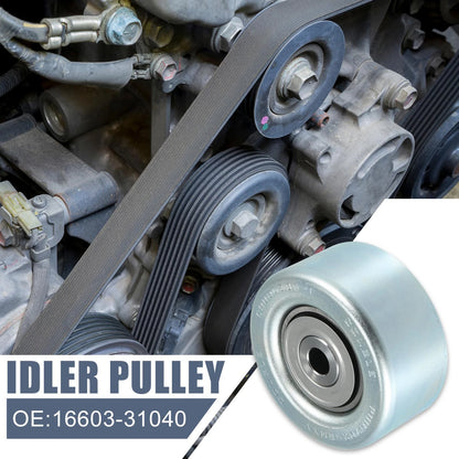 Drive Belt Idler Pulley for Toyota Tundra Tacoma (2000-2023)
