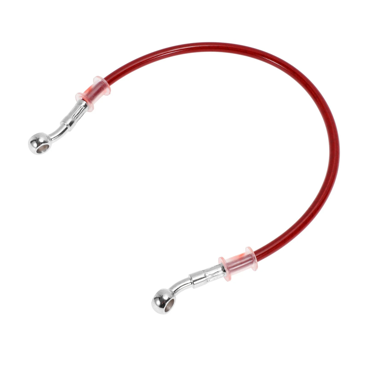 50cm Brake Clutch Oil Hose Line Red for Motorcycle