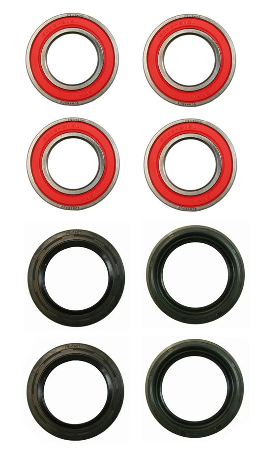 2 x Front Wheel Bearings & Seals for Yamaha ATV Utility