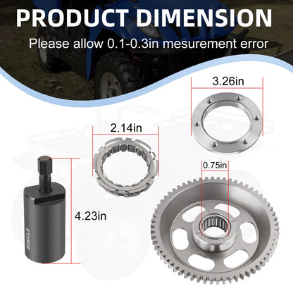 Flywheel Puller Starter Clutch for Suzuki LTZ400 Quadsport Z400 (2003–2006)