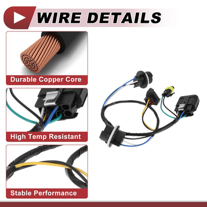 Headlight Socket Wiring for Chevy Silverado 1500 (2007-2013)