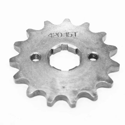 15T 20mm Front Sprocket Cog for PIT TRAIL QUAD DIRT BIKE ATV BUGGY