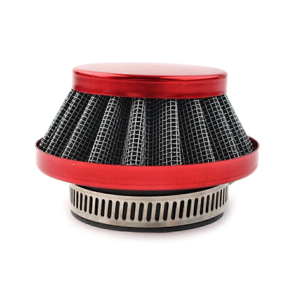 Red Air Filter 42 44mm for 47 49cc 2-Stroke Mini Dirt Pocket Bike ATV Quad