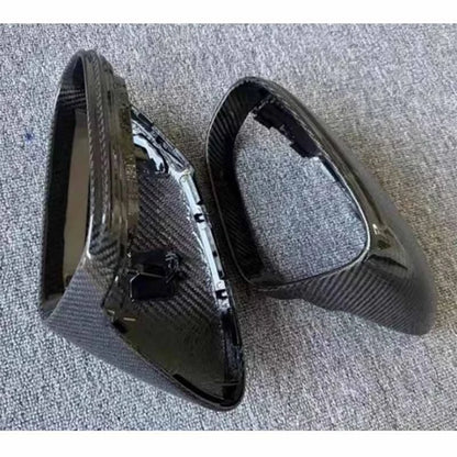 Real Carbon Fiber Replace Side Mirror Caps Cover for Porsche 911 991.1 2013-2015