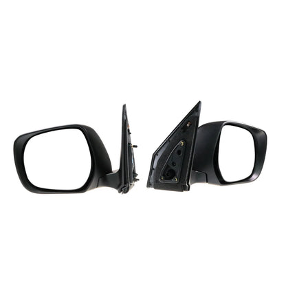 Black Door Mirror Set for Toyota Land Cruiser GRJ200/URJ200/UZJ200/VDJ200 2007-2021