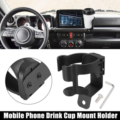 Adjustable Phone Drink Cup Mount Holder for Suzuki Jimny (2019-2021)