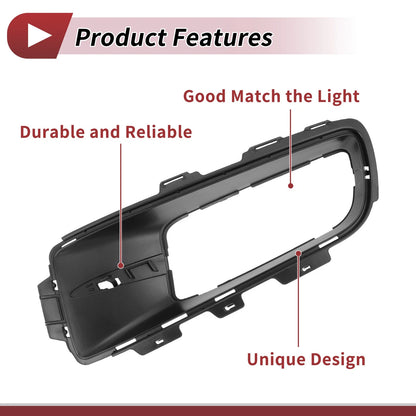 Front Left Fog Light Grill for BMW X5 2007-2010 (2007-2010)