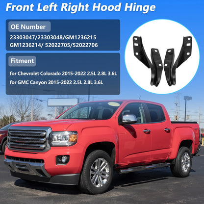 Front Hood Hinge for Chevy Colorado & GMC Canyon (2015-2022)