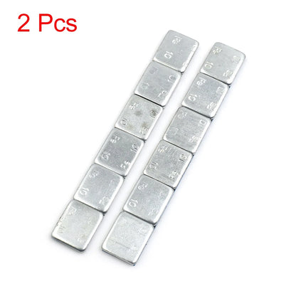 2.1oz Adhesive Back Wheel Balance Weights Strips 136 x 19mm 2 x for Motorcycle