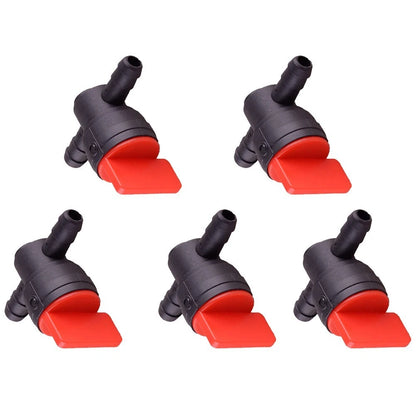 Fuel Tap 5 x Petrol Inline Filter Switch for Motorcycle