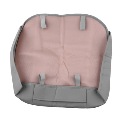 Gray PU Leather Driver Seat Cover Cushion for Universal Fit