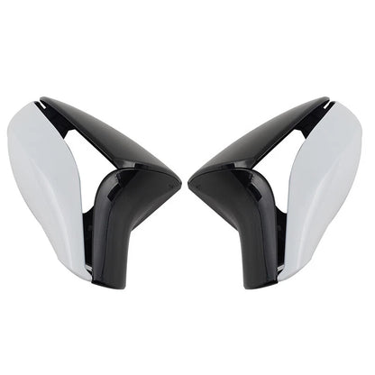 White Outer Mirror Cover Caps for Lexus ES250 ES350 (2013-2018) 2 x