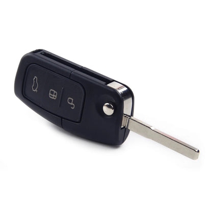 3 Button Key Flip Shell Case for Ford Fiesta C-Max (2008-2017)