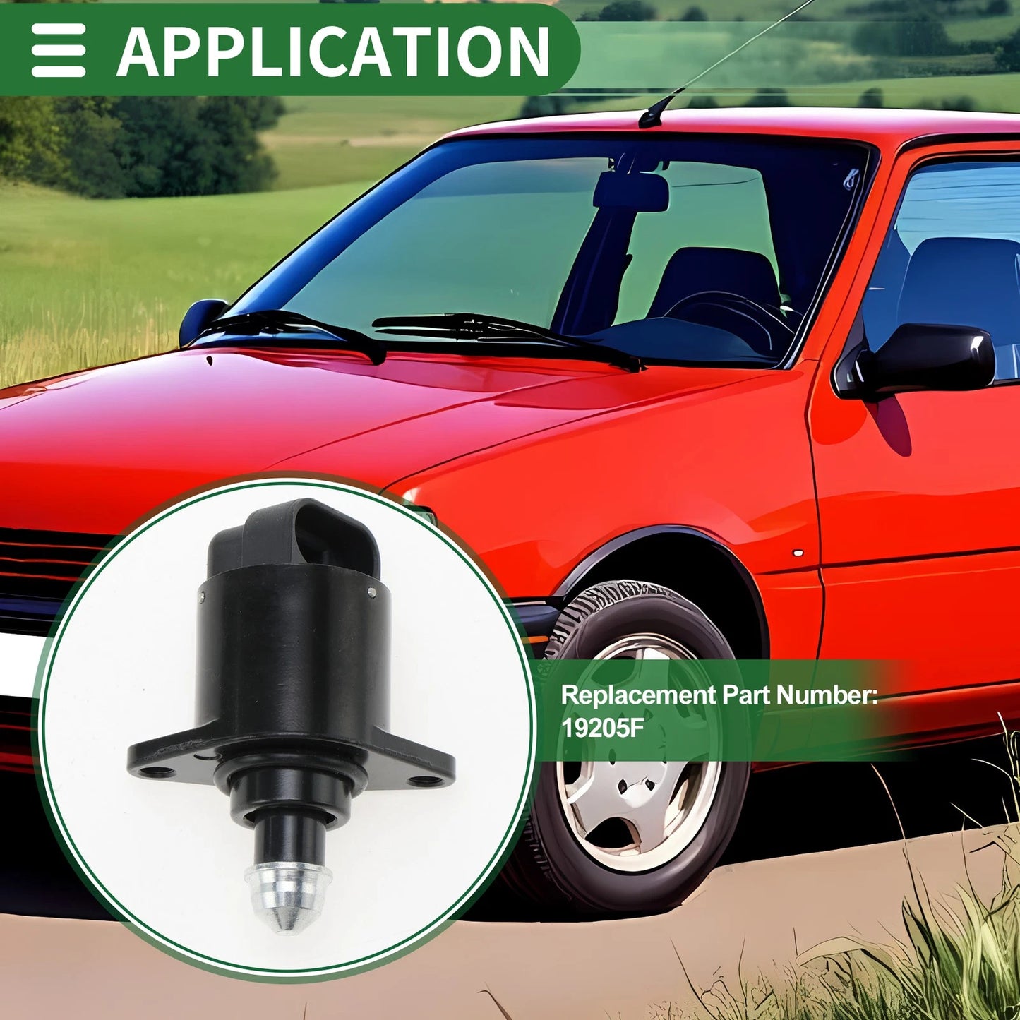 Idle Air Control Valve for Peugeot 206 (1998-2012)