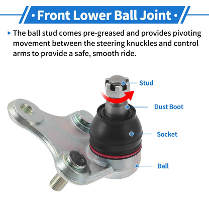 Front Lower Ball Joints for Toyota Celica (1990-1993)