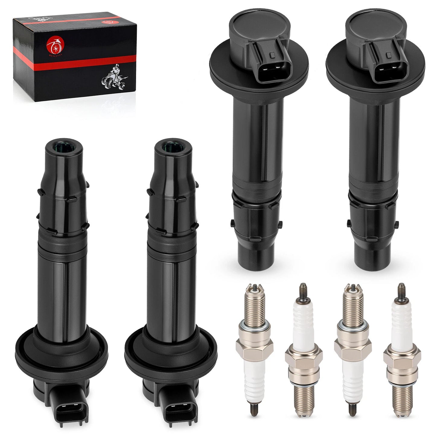 Ignition Coils & Spark Plug for Yamaha YZF-R6 (1999-2002)