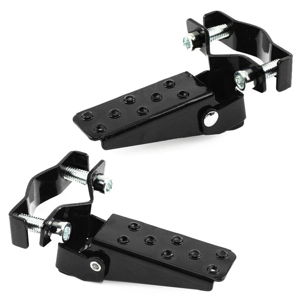 2 x Motorcycle Passenger Foot Pegs Footrests for Make & Model