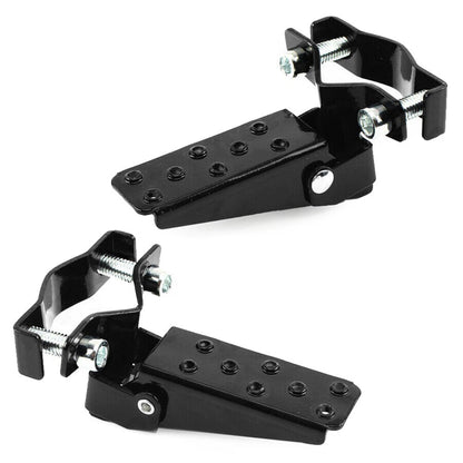 2 x Motorcycle Passenger Foot Pegs Footrests for Make & Model
