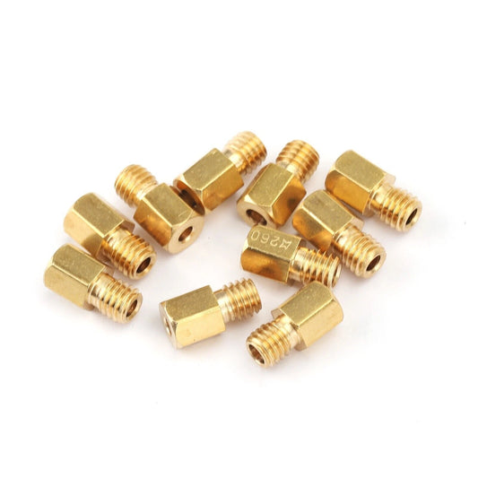 10x Hex Main Nozzle Set for Mikuni VM/TM/TMX Carburetor (200-290)