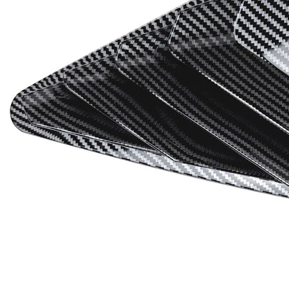 Carbon Fiber Rear Window Louvers Cover for Audi A3 Sedan (2021-2024)