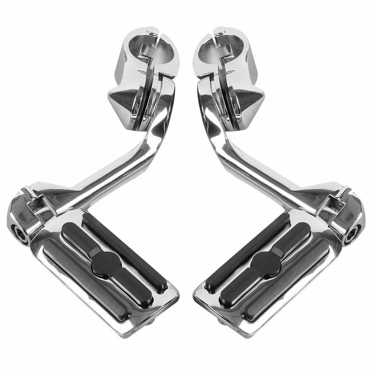 Engine Guard Crash Bar Footpegs for Harley Softail Fatboy (2000-2017)